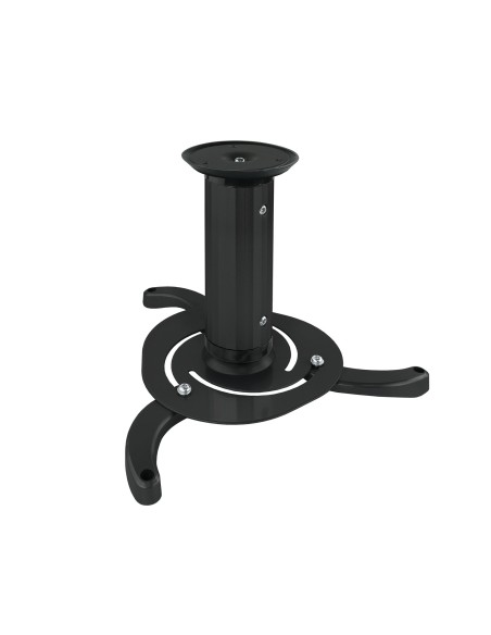 SOPORTE UNIVERSAL DE TECHO GIRATORIO 360º PARA PROYECTOR NEGRO